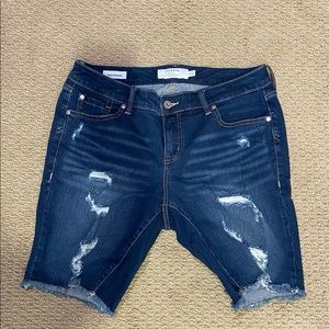 Torrid Boyfriend Ripped Shorts